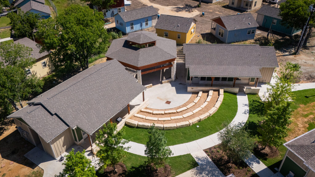 Drone Picture of Multi-purpose Rooms